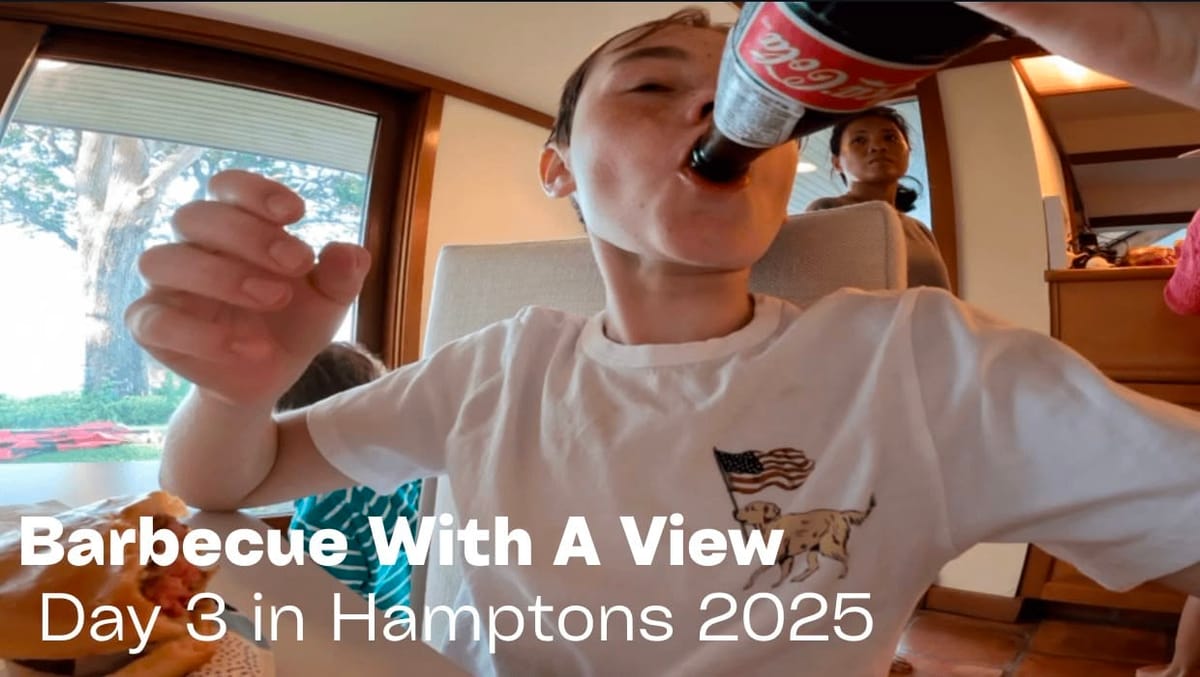 Barbecue With A View | Day 3 in The Hamptons (2025 Edition)