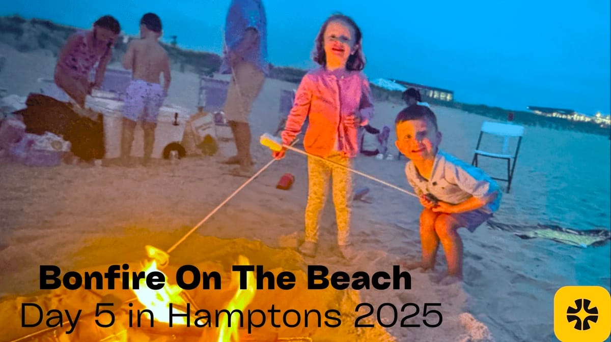 Bonfire On The Beach | Day 5 in The Hamptons (2025 Edition)