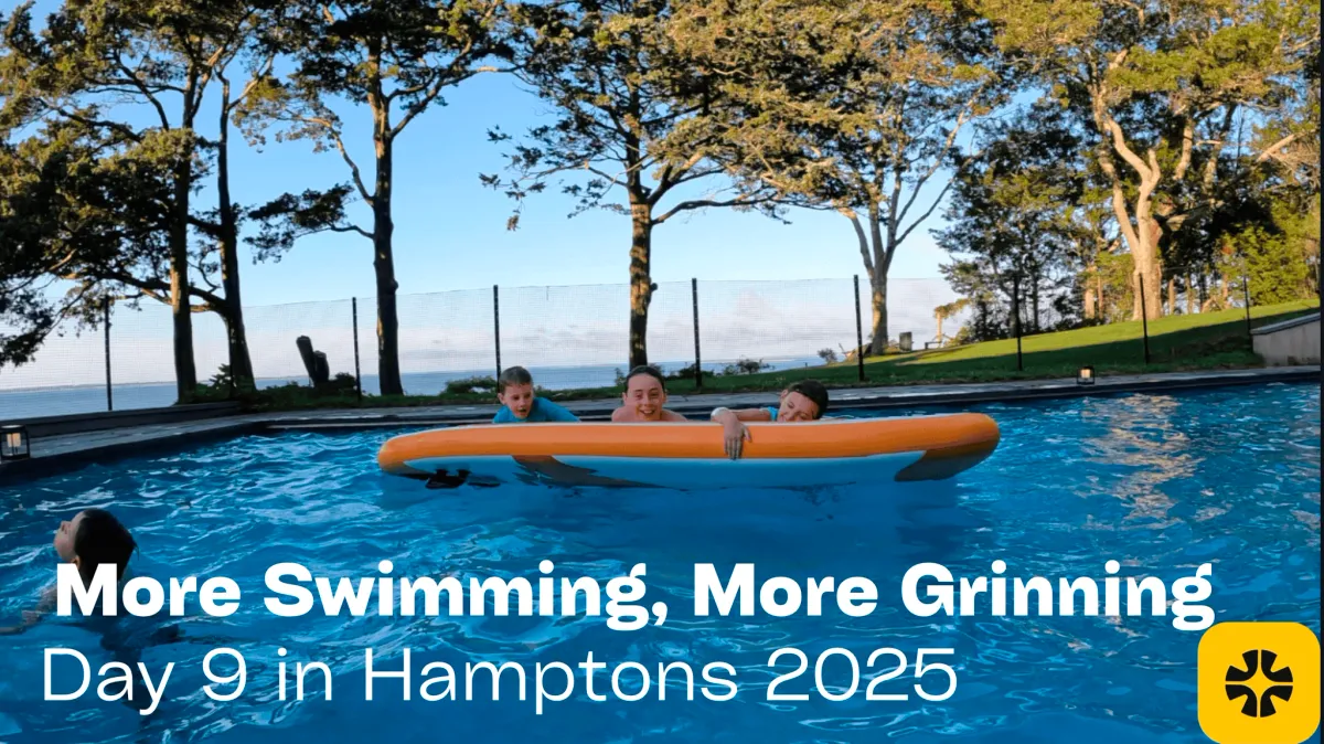 More Swimming, More Grinning | Day 9 in The Hamptons (2025 Edition)