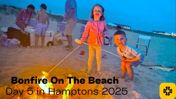 Bonfire On The Beach | Day 5 in The Hamptons (2025 Edition)